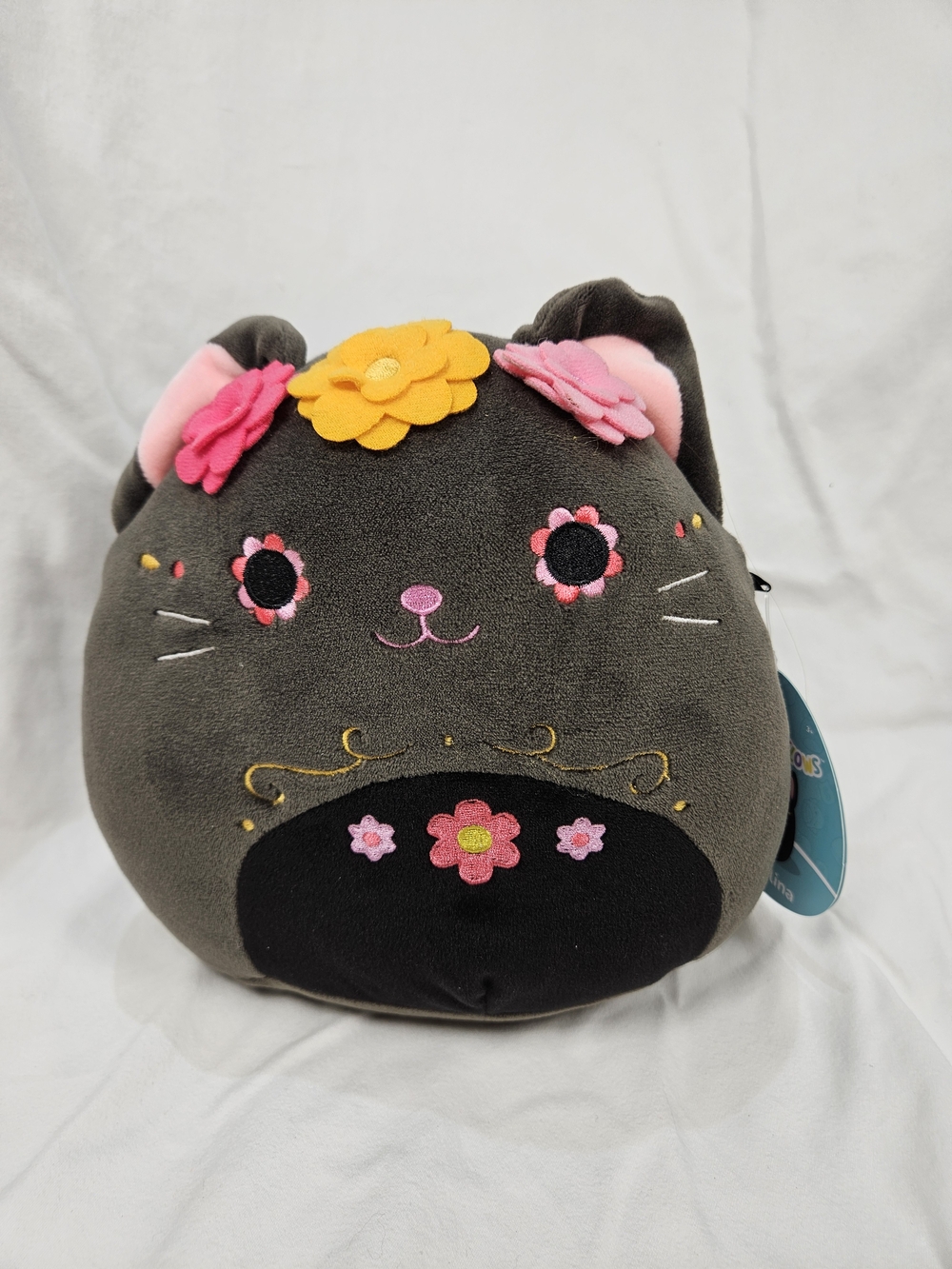 Squishmallows Day of the Dead Squad, 2025, 8" Bambalina the Cat, NWT